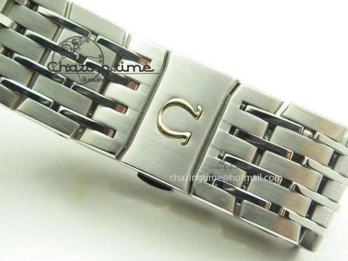 0401 De Ville Hour Vision Co-Axial 41mm SS V6F Best Edition Black Dial On SS Bracelet A BestValue 8277